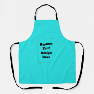 Create Your Own cyan Apron