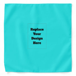 Create Your Own cyan Bandana