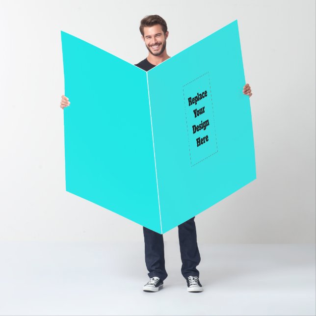 Create Your Own cyan Card (In Situ)