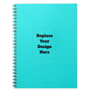 Create Your Own cyan Notebook