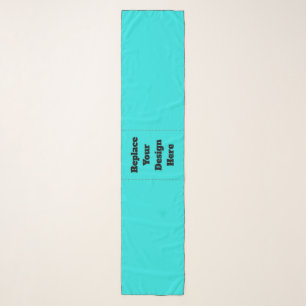 Create Your Own cyan Scarf