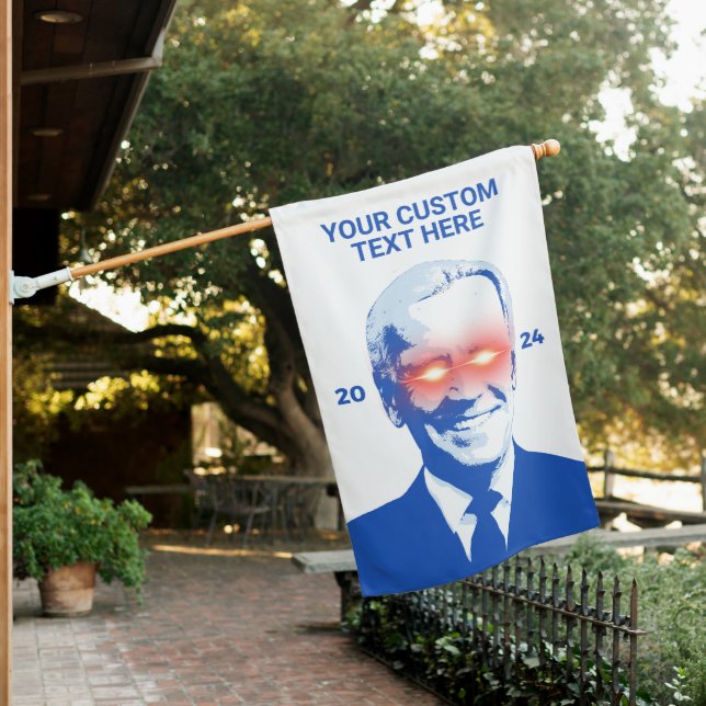 Create Your Own Dark Brandon 2024 House Flag (In SItu)