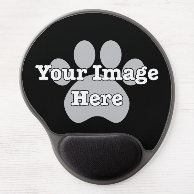Create Your Own Dark Gel Mouse Pad (Front)