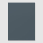 Create Your Own dark gray azure Magnetic Card (Front)