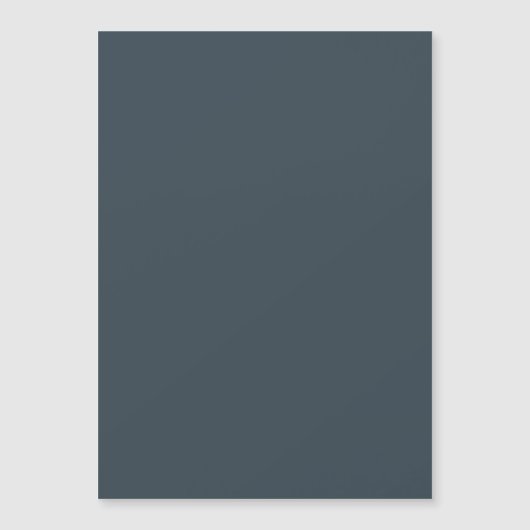 Create Your Own dark gray azure Magnetic Card (Front)