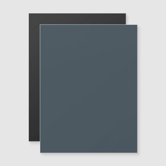 Create Your Own dark gray azure Magnetic Card (Front/Back)