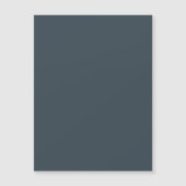 Create Your Own dark gray azure Magnetic Card (Front)
