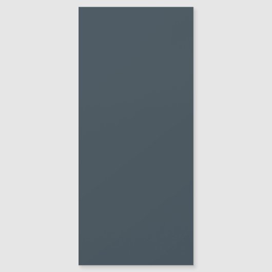 Create Your Own dark gray azure Magnetic Card (Front)