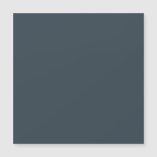 Create Your Own dark gray azure Magnetic Card (Front)