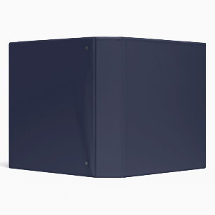 Create Your Own dark gray blue personalized 3 Ring Binder