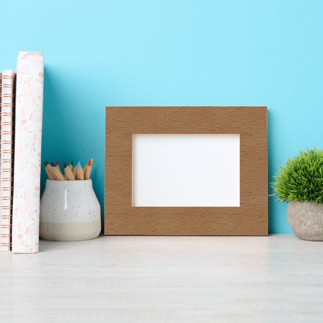  Create Your Own dark gray blue personalized  Engraved Frames (Front)