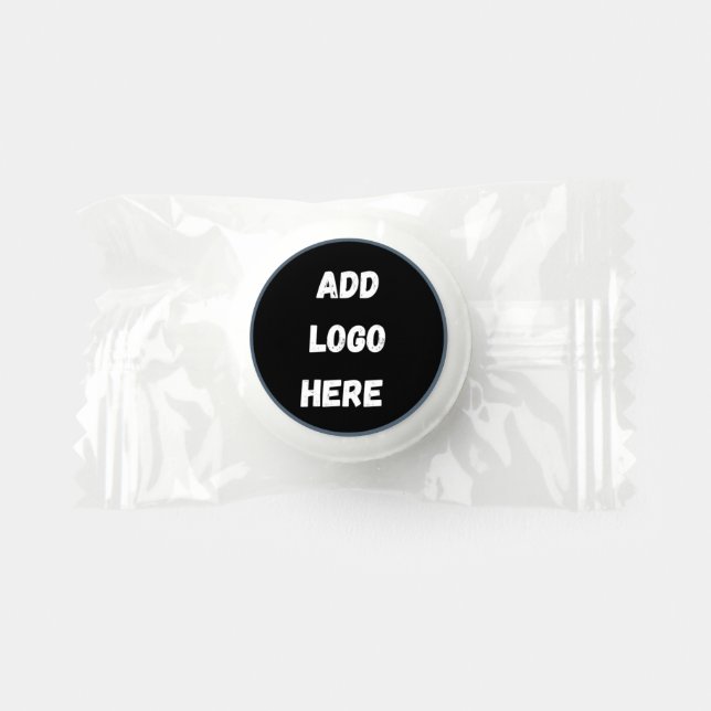 Create Your Own dark gray blue personalized Life Saver® Mints (Front)