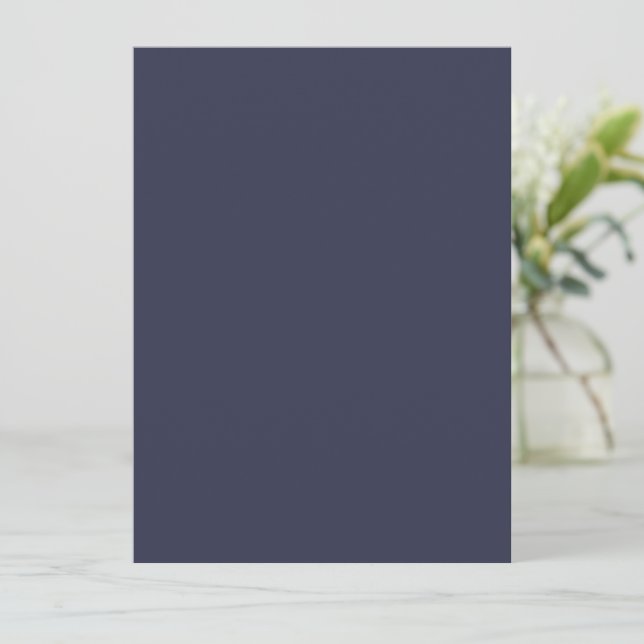 Create Your Own dark gray blue personalized Recipe (Standing Front)