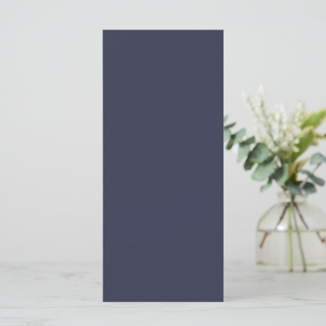 Create Your Own dark gray blue personalized Recipe (Standing Front)