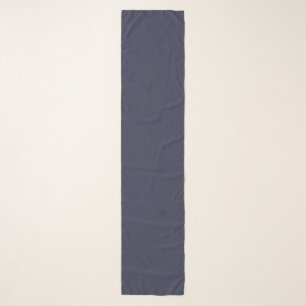 Create Your Own dark gray blue personalized Scarf