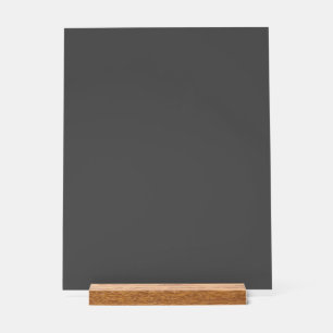 Create Your Own dark gray Custom Design Acrylic Sign