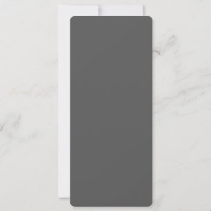 Create Your Own dark gray Custom Design Announcement