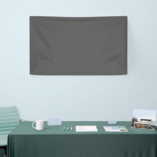 Create Your Own dark gray Custom Design Banner