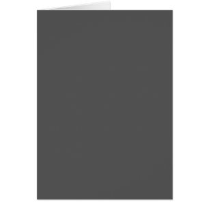 Create Your Own dark gray Custom Design Cards