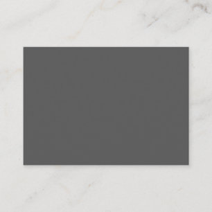 Create Your Own dark gray Custom Design Enclosure Card