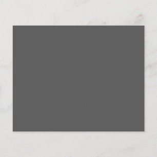 Create Your Own dark gray Custom Design Flyer