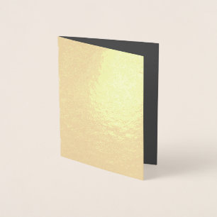 Create Your Own dark gray Custom Design Foil Card