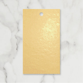 Create Your Own dark gray Custom Design Foil Gift Tags