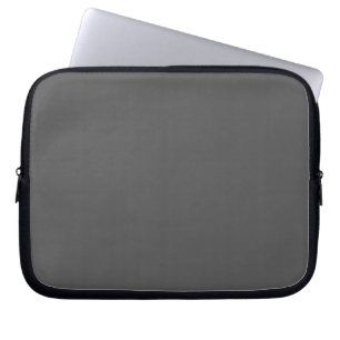 Create Your Own dark gray Custom Design Laptop Sleeve