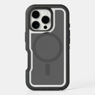 Create Your Own dark gray Custom Design iPhone 16 Pro Case
