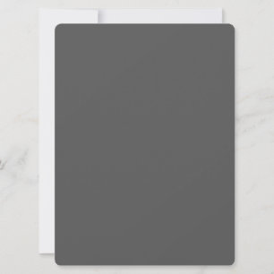 Create Your Own dark gray Custom Design Save The Date