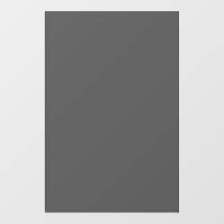 Create Your Own dark gray Custom Design Window Cling