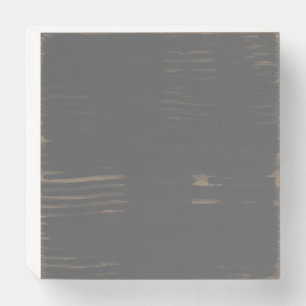 Create Your Own dark gray Custom Design Wooden Box Sign