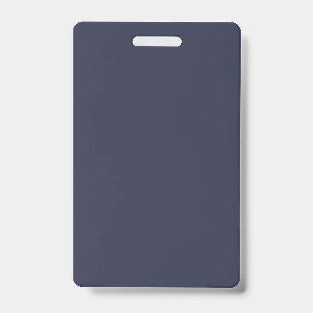 Create Your Own dark gray Custom personalized Badge (Front)