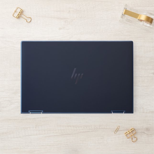Create Your Own dark gray customizable HP Laptop Skin (Desk)
