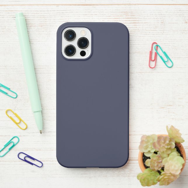  Create Your Own dark gray customizable iPhone Case (On Desk)