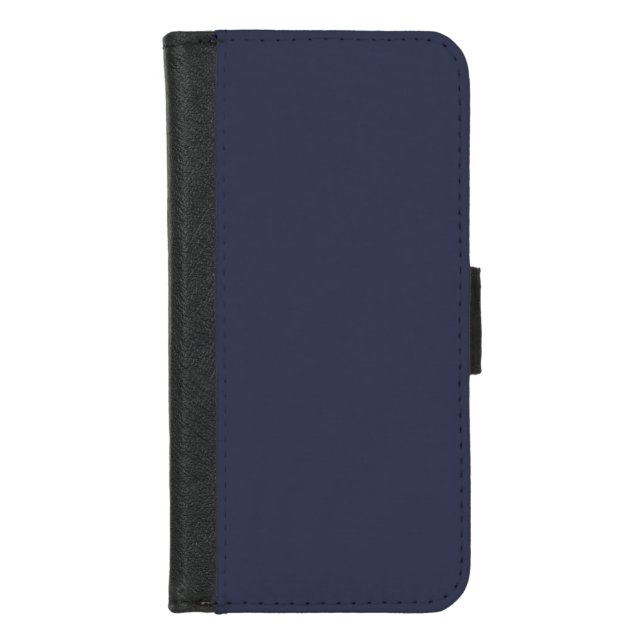  Create Your Own dark gray customizable iPhone Wallet Case (Front)
