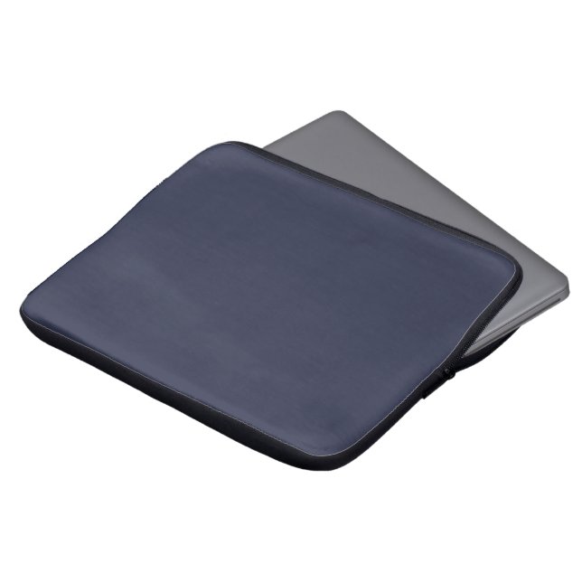 Create Your Own dark gray customizable Laptop Sleeve (Front Top)