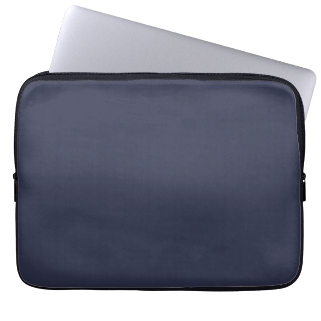 Create Your Own dark gray customizable Laptop Sleeve (Front)