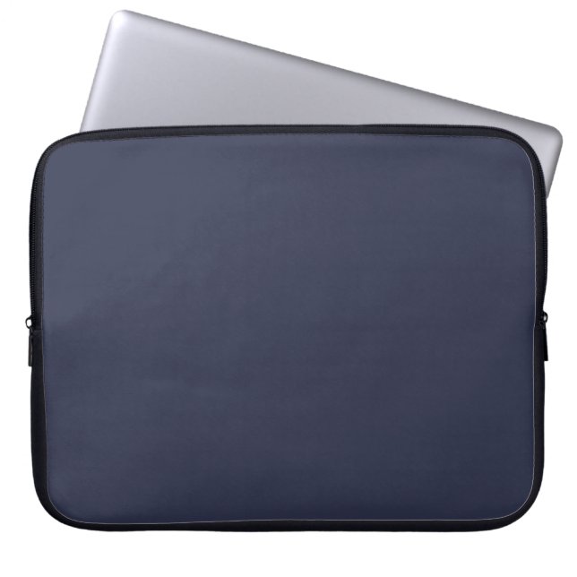 Create Your Own dark gray customizable Laptop Sleeve (Front)