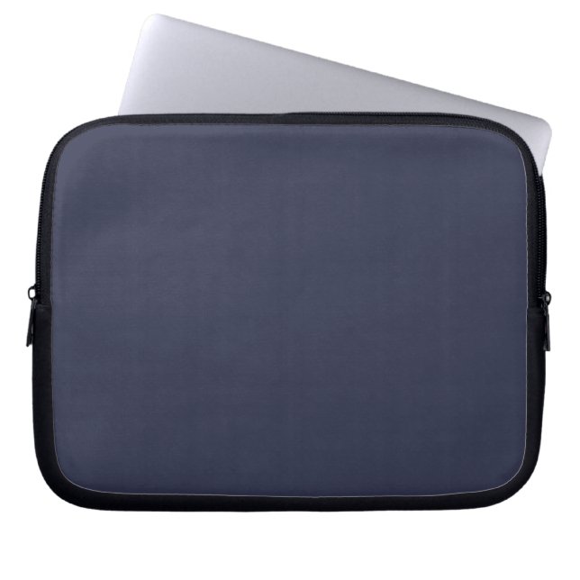 Create Your Own dark gray customizable Laptop Sleeve (Front)
