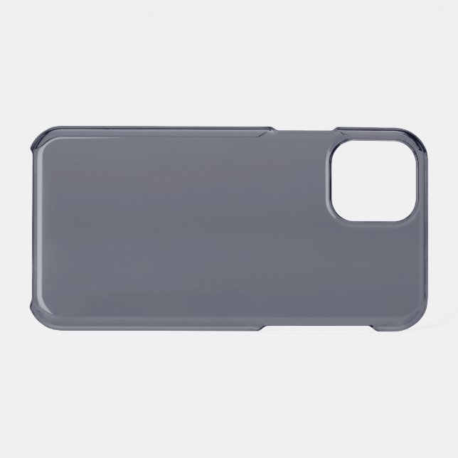 Create Your Own dark gray customizable Uncommon iPhone Case (Back (Horizontal))