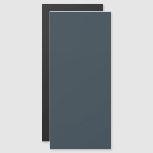 Create Your Own dark gray Magnetic Card (Front/Back)
