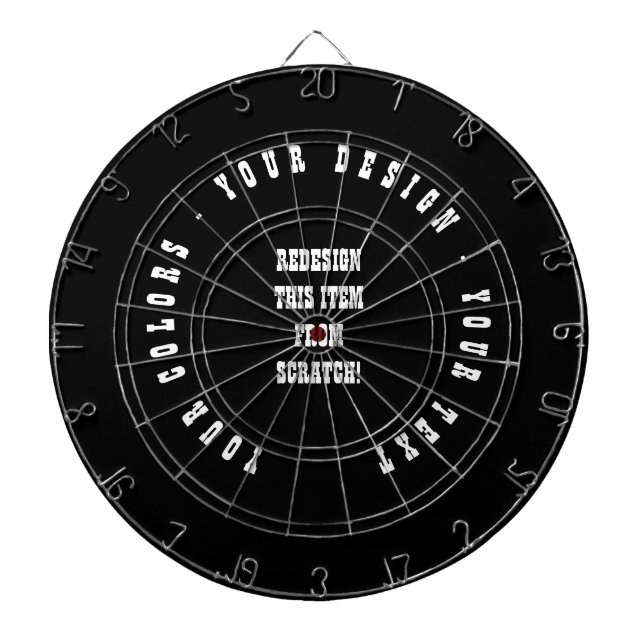 Create Your Own Dart Board (Front)