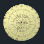 Create Your Own Dart Board<br><div class="desc">Create your own custom personalized wedding reception supplies,  decor,  favors,  gifts and more!</div>