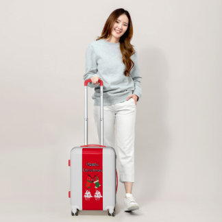 Create your own Decorated First Christmas Tree Luggage