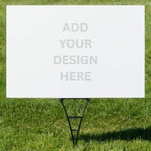 Create Your Own Design 24" x 36" Rectangle Yard Sign