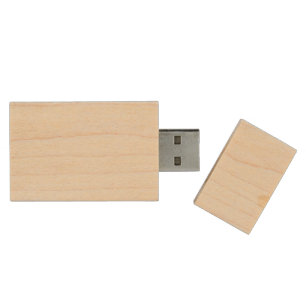 Create Your Own Design 8GB Maple USB Flash Drive