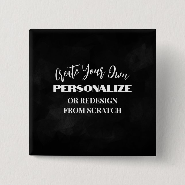 Create Your Own - Design a Custom Button (Front)