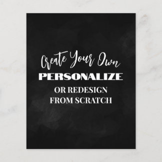 Create Your Own - Design a Custom Flyer