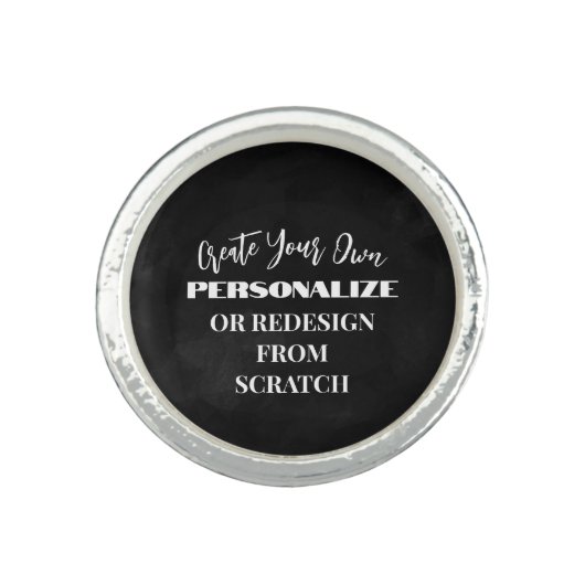 Create Your Own - Design a Custom Ring (Front)
